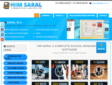 Tablet Screenshot of himsaral.com